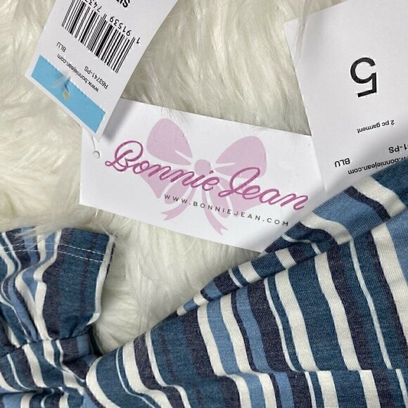 BONNIE JEAN 2 Piece Set Outfit Top Leggings School NEW Girls Size 5 - Picture 7 of 9